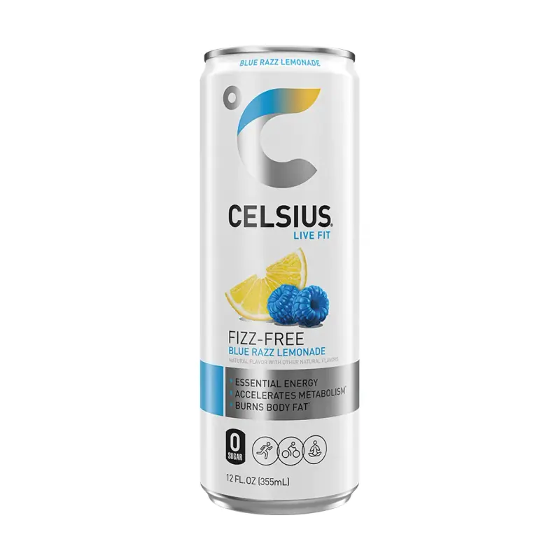 Celsius Energy Drink – Blue Razz Lemonade