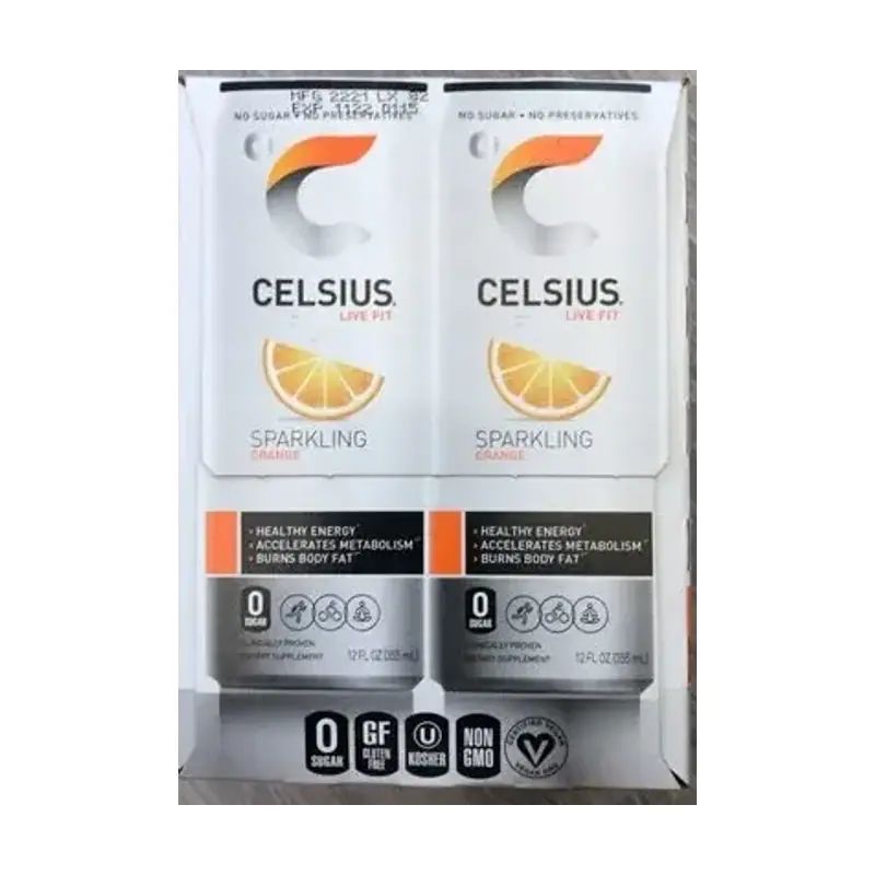 Celsius Energy Drink – Sparkling Orange