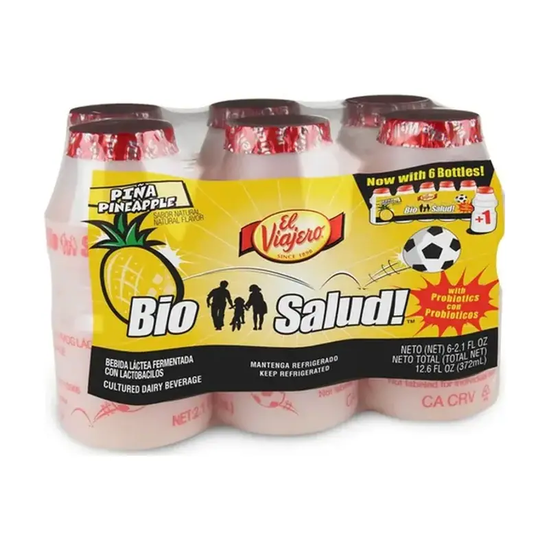 El Viajero Bio Salud Probiotic Drink – Piña