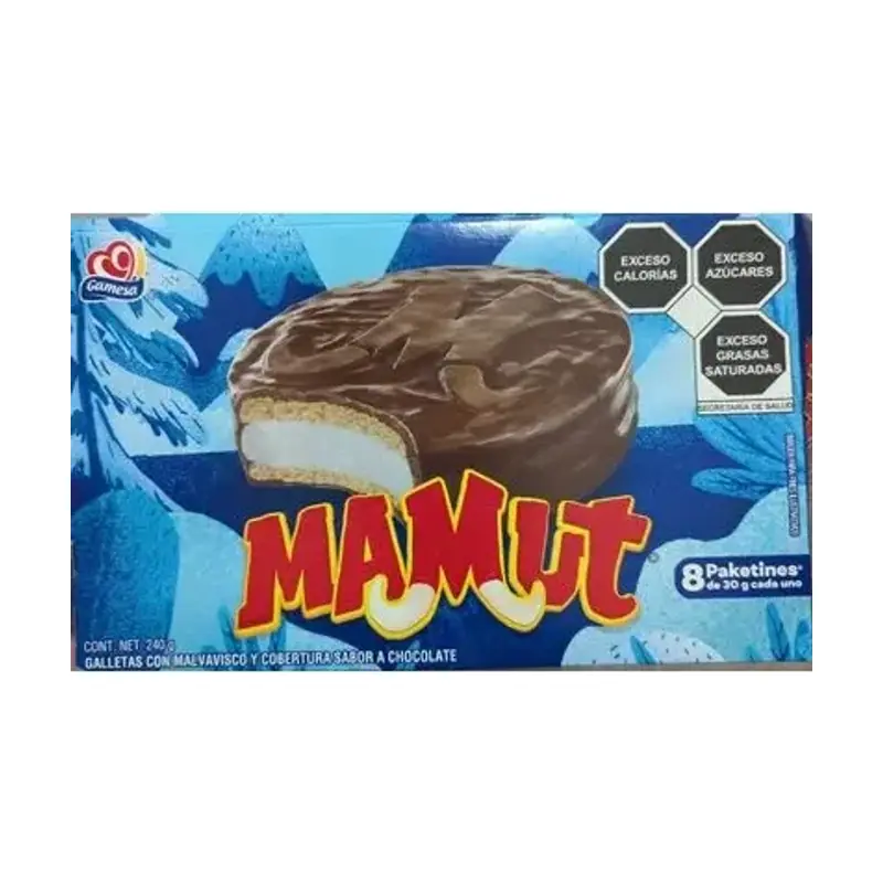 Gamesa Mamut Marshmallow Chocolate Cookies (8 pk)