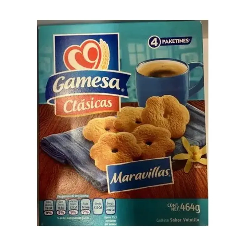 Gamesa Maravillas Vanilla Cookies (5 pk)
