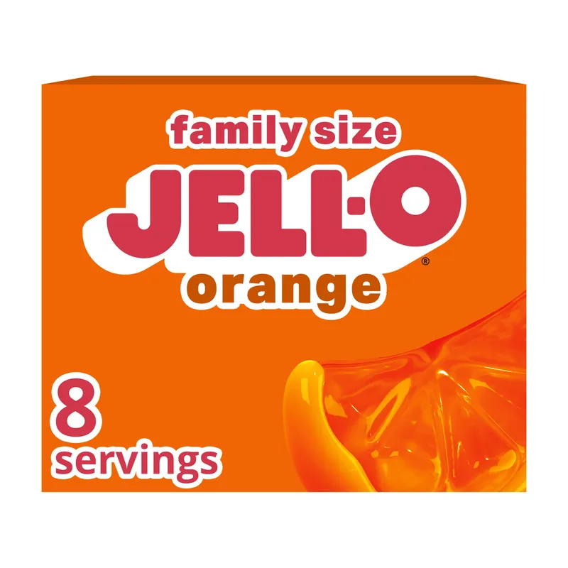 Jell-O Orange Family Size