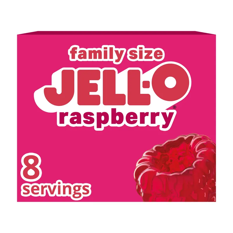 Jell-O Raspberry Family Size