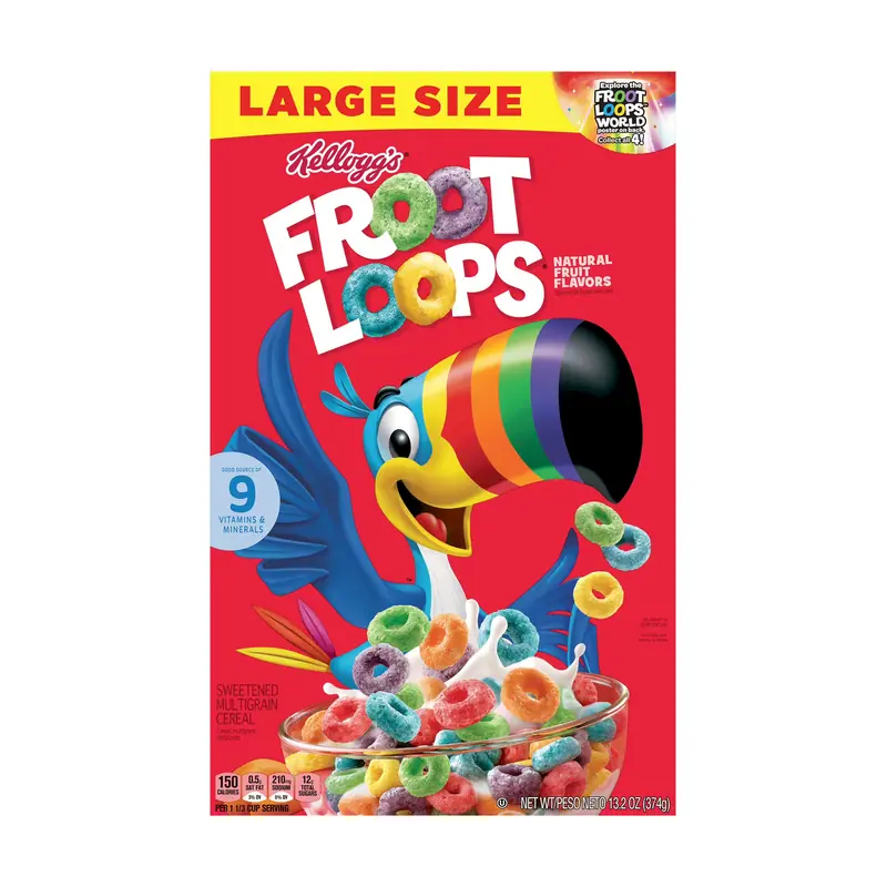 Kellogg's Froot Loops Large Size