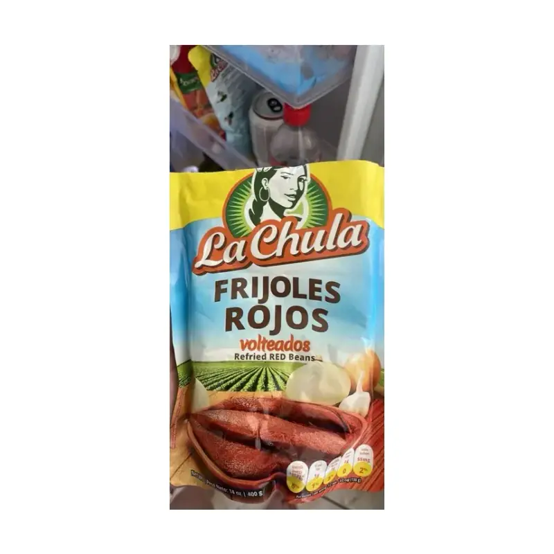 La Chula Refried Red Beans (Frijoles Rojos Volteados)