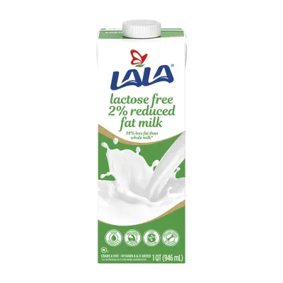 Milk – 2% Reduced Fat
