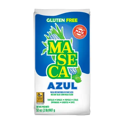 Maseca Azul Blue Corn Masa Flour