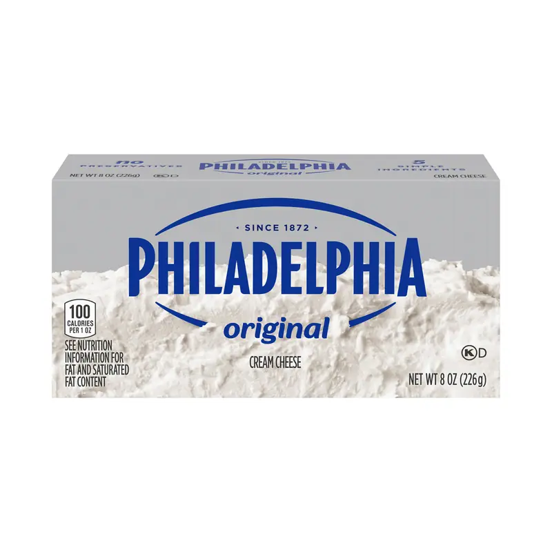 Philadelphia Cream Cheese Brick – Original 2-Pack