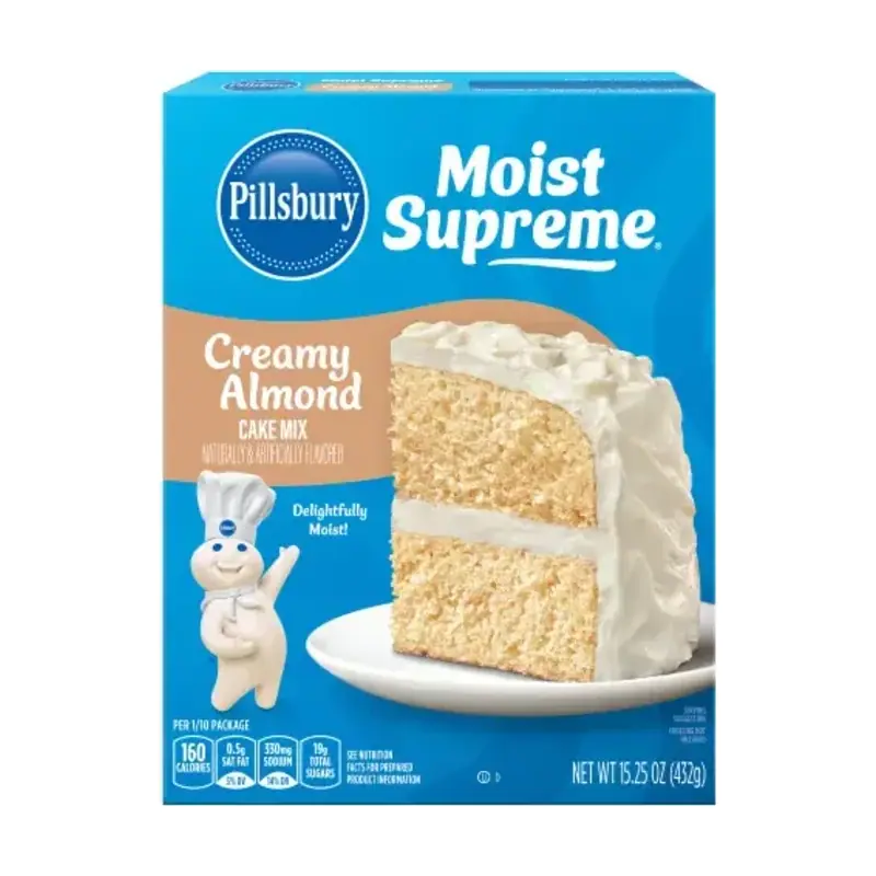 Pillsbury Moist Supreme Creamy Almond Cake Mix