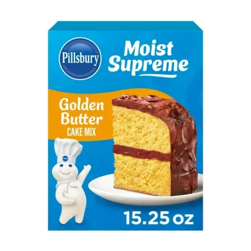 Pillsbury Moist Supreme Golden Butter Cake Mix