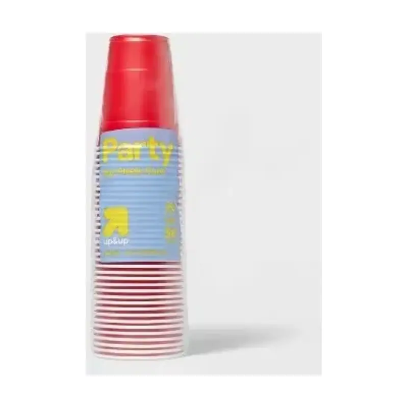 Plastic Party Cups (Red / Blue)