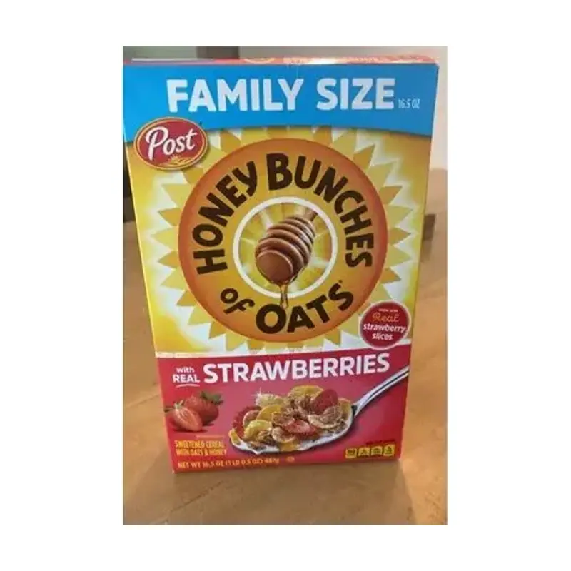 Post Honey Bunches of Oats with Strawberries Family Size