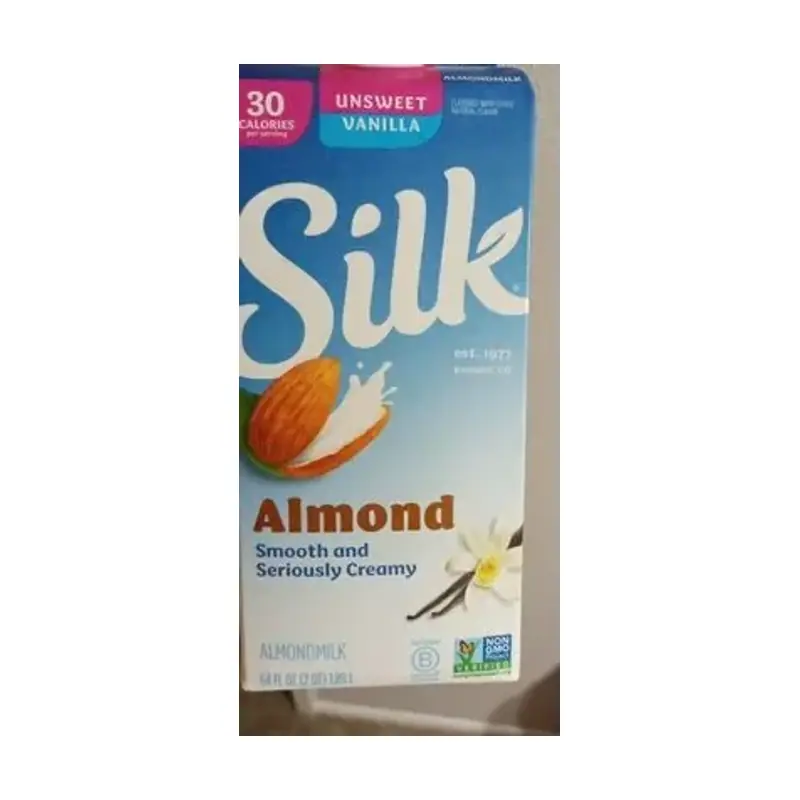 Silk Almond Milk – Unsweet Vanilla
